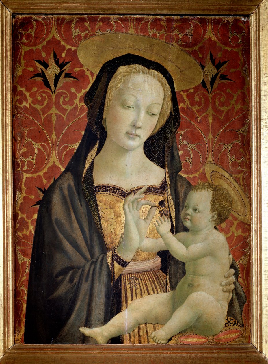 Dziewica z dzieckiem (malarstwo autorstwa Domenico Veneziano