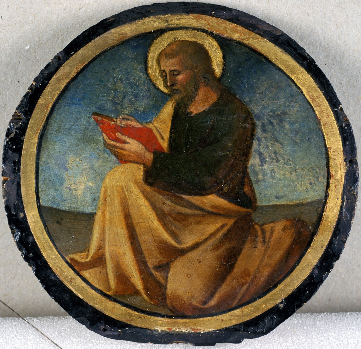 Ewangelista, ok. 1460 (tempera na drewnie topoli) autorstwa Domenico di Francesco dAntonio Domenico di Francesco dAntonio