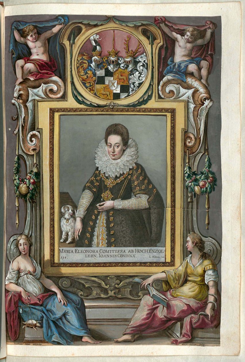 Fuggerorum et Fuggerarum imagines - 112r autorstwa Dominicus Custos