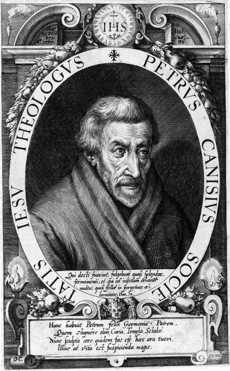 Piotr Kanizjusz autorstwa Dominicus or Custodis Custos