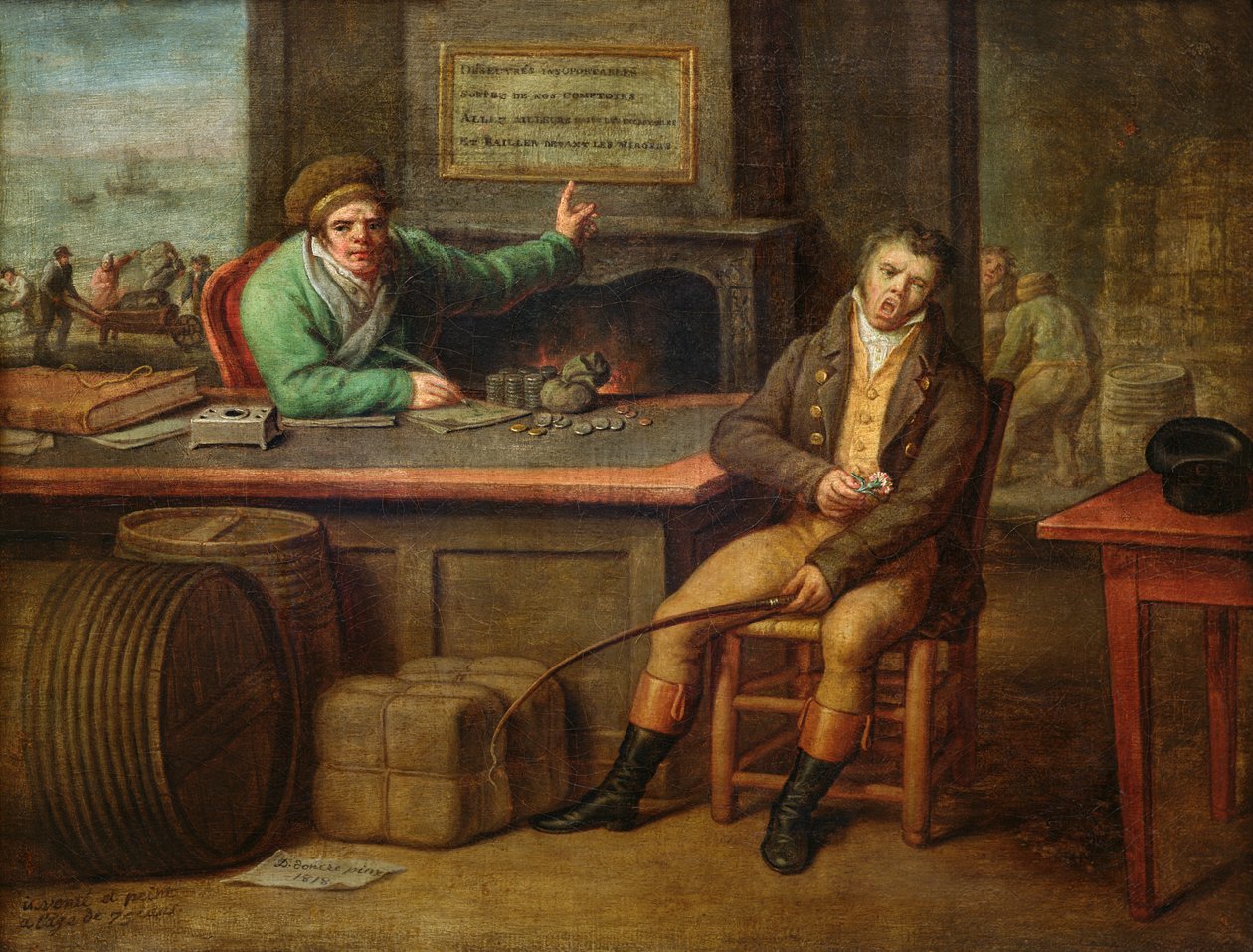 Bezczynność, 1818 autorstwa Dominique Doncre