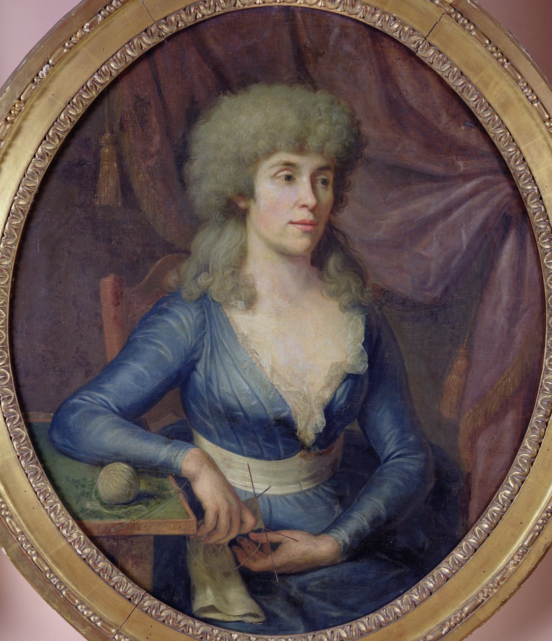 Portret Madame Lepage, 1797 autorstwa Dominique Doncre