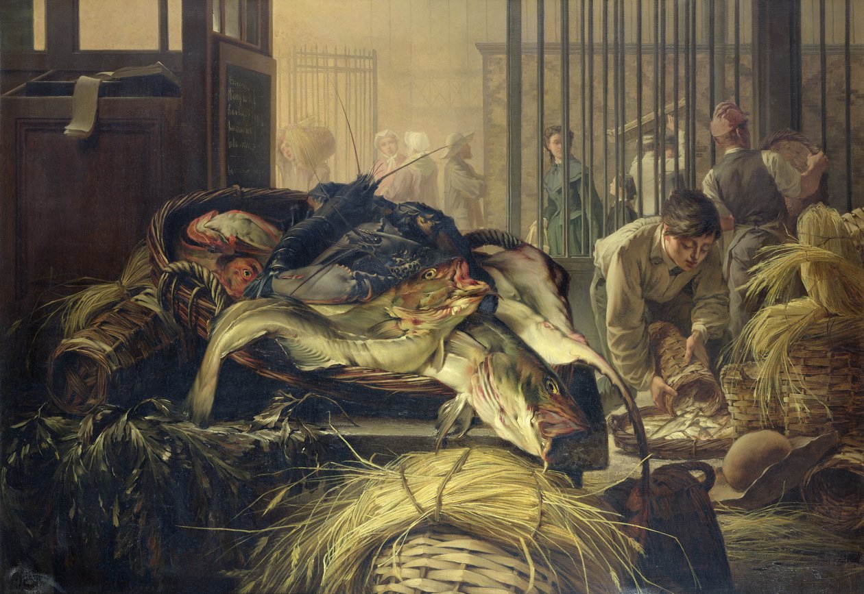 Загасны зах зээл autorstwa Dominique Henri Guifard