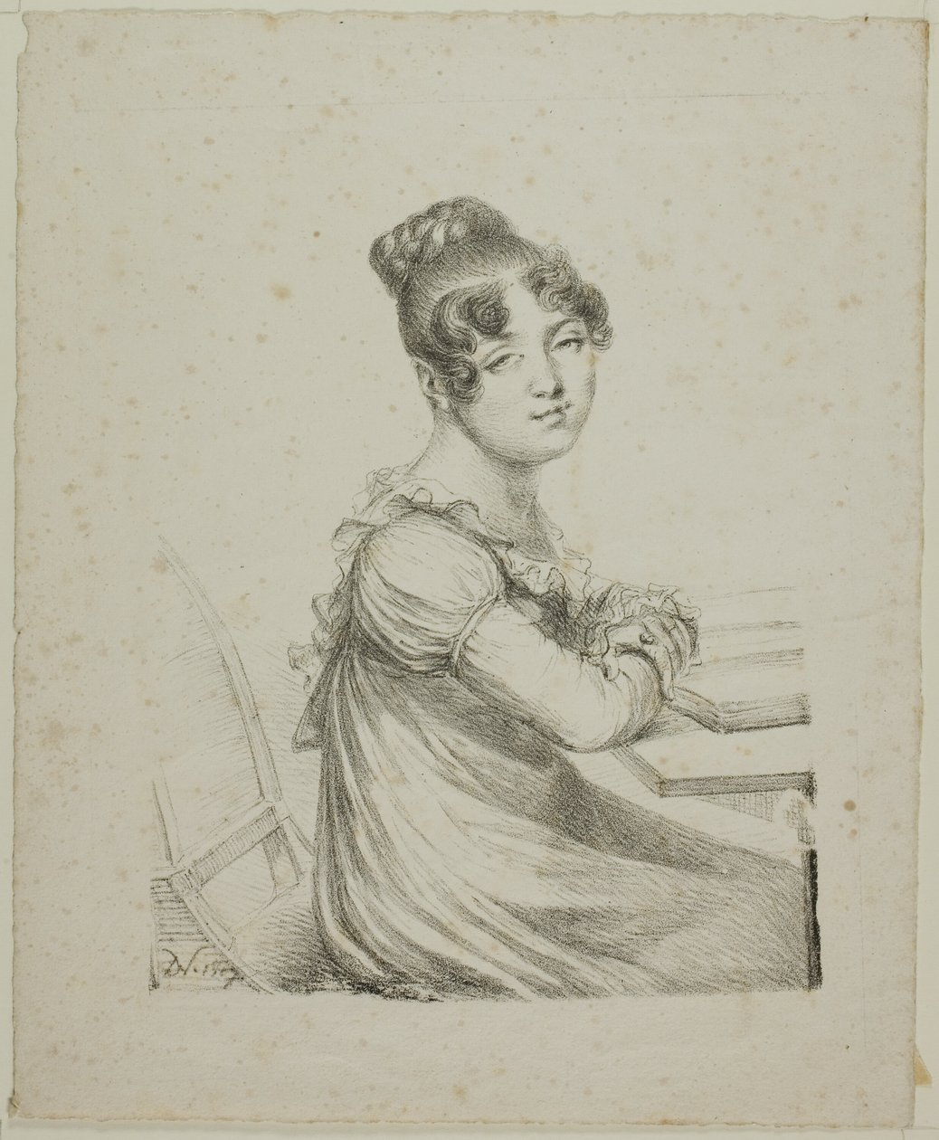 Portret hrabiny Mollien autorstwa Dominique Vivant Denon