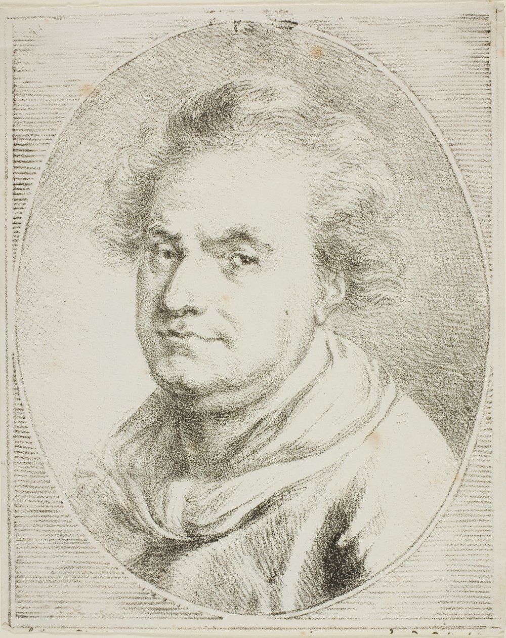Portret Crebillon autorstwa Dominique Vivant Denon