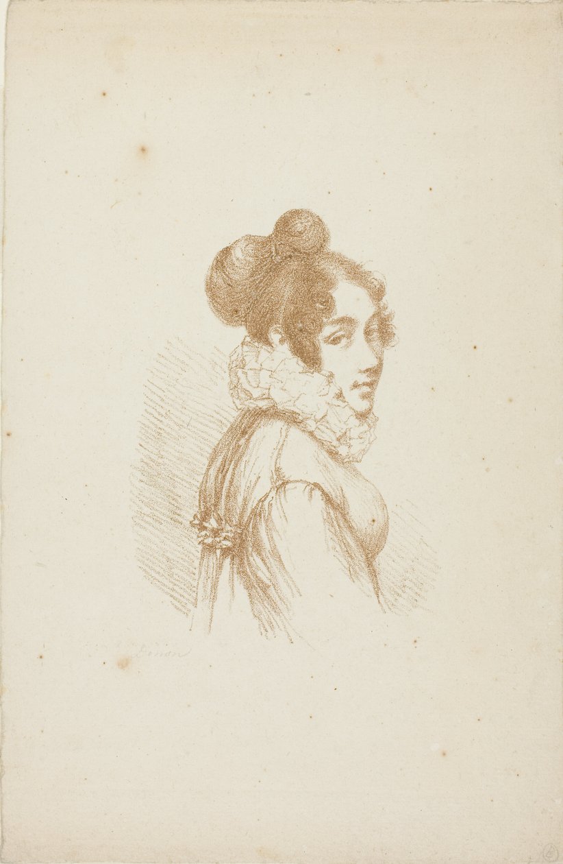 Portret młodej damy autorstwa Dominique Vivant Denon
