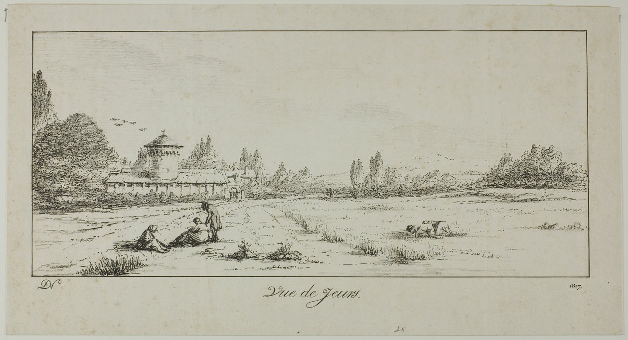 Widok Jeurs autorstwa Dominique Vivant Denon