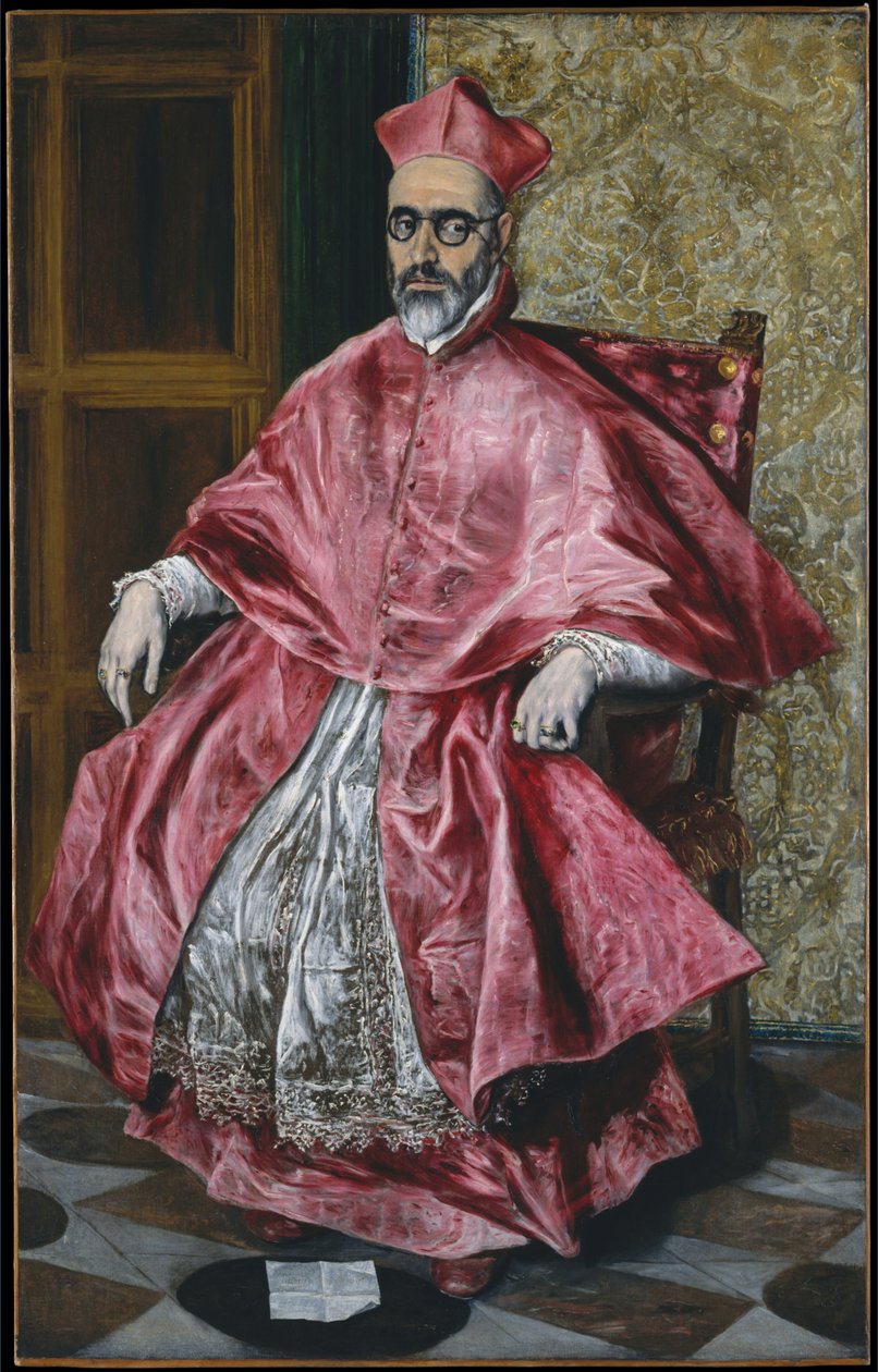 Kardynał autorstwa El Greco