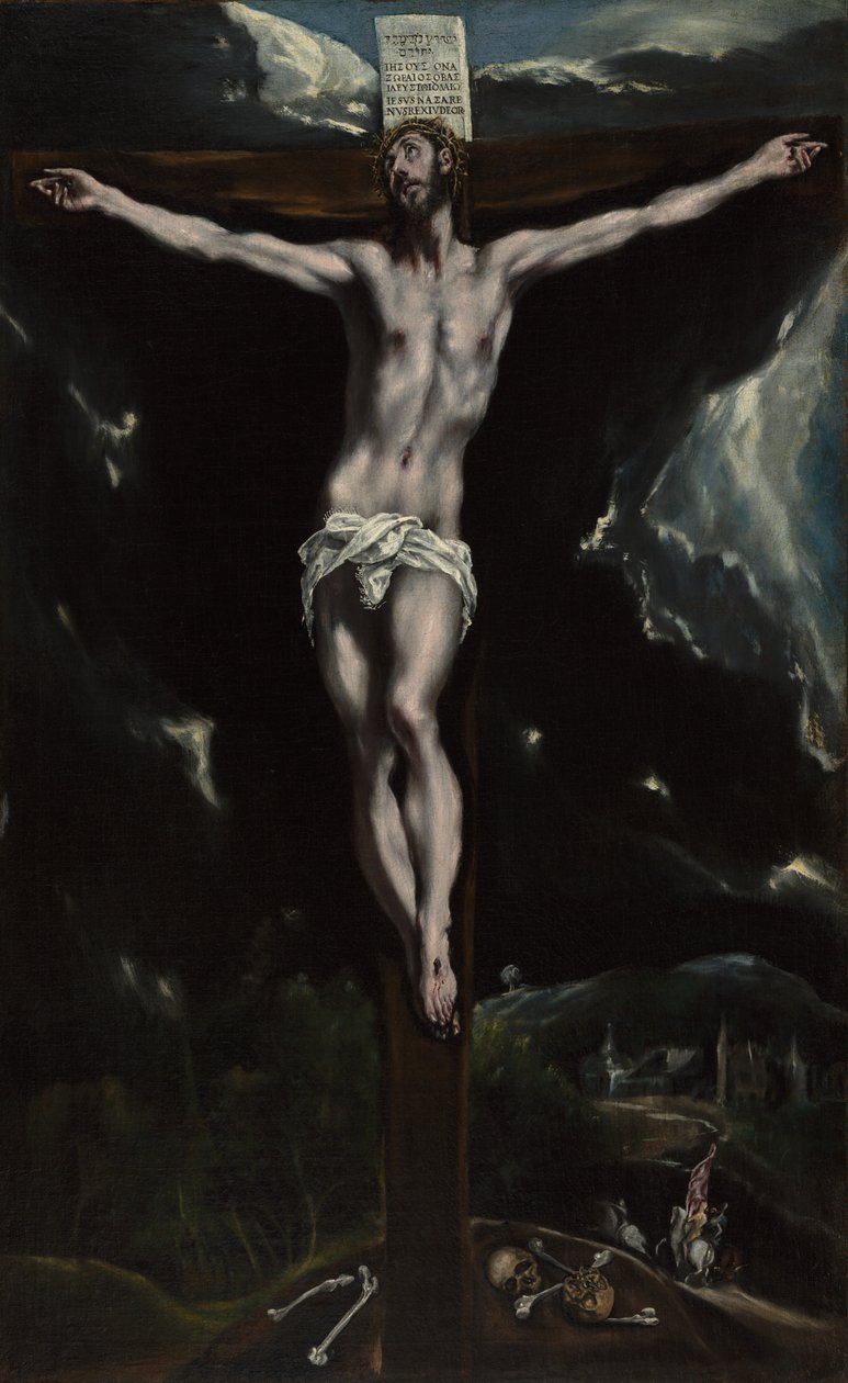 Chrystus na krzyżu autorstwa El Greco