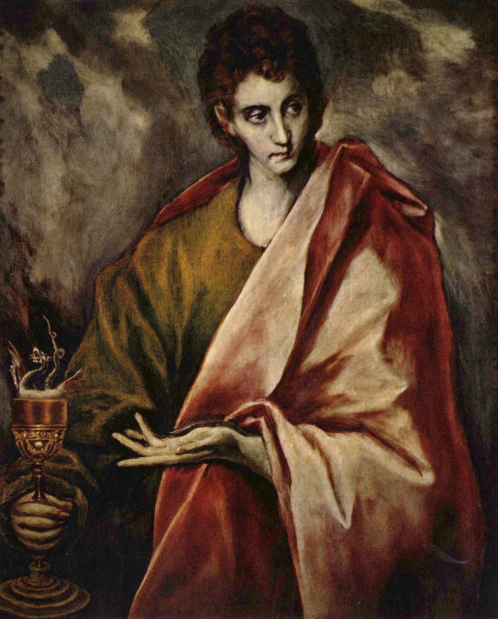 Św. Jan Ewangelista autorstwa El Greco