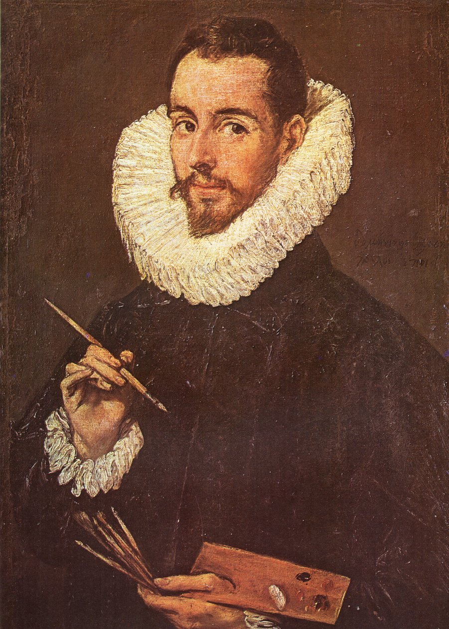 Portret Jorge Manuela Theotocópuli autorstwa El Greco