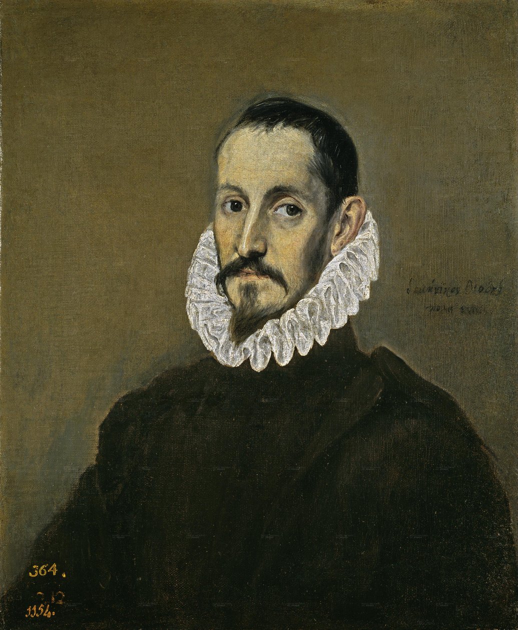 Portret anonimowego dżentelmena autorstwa El Greco