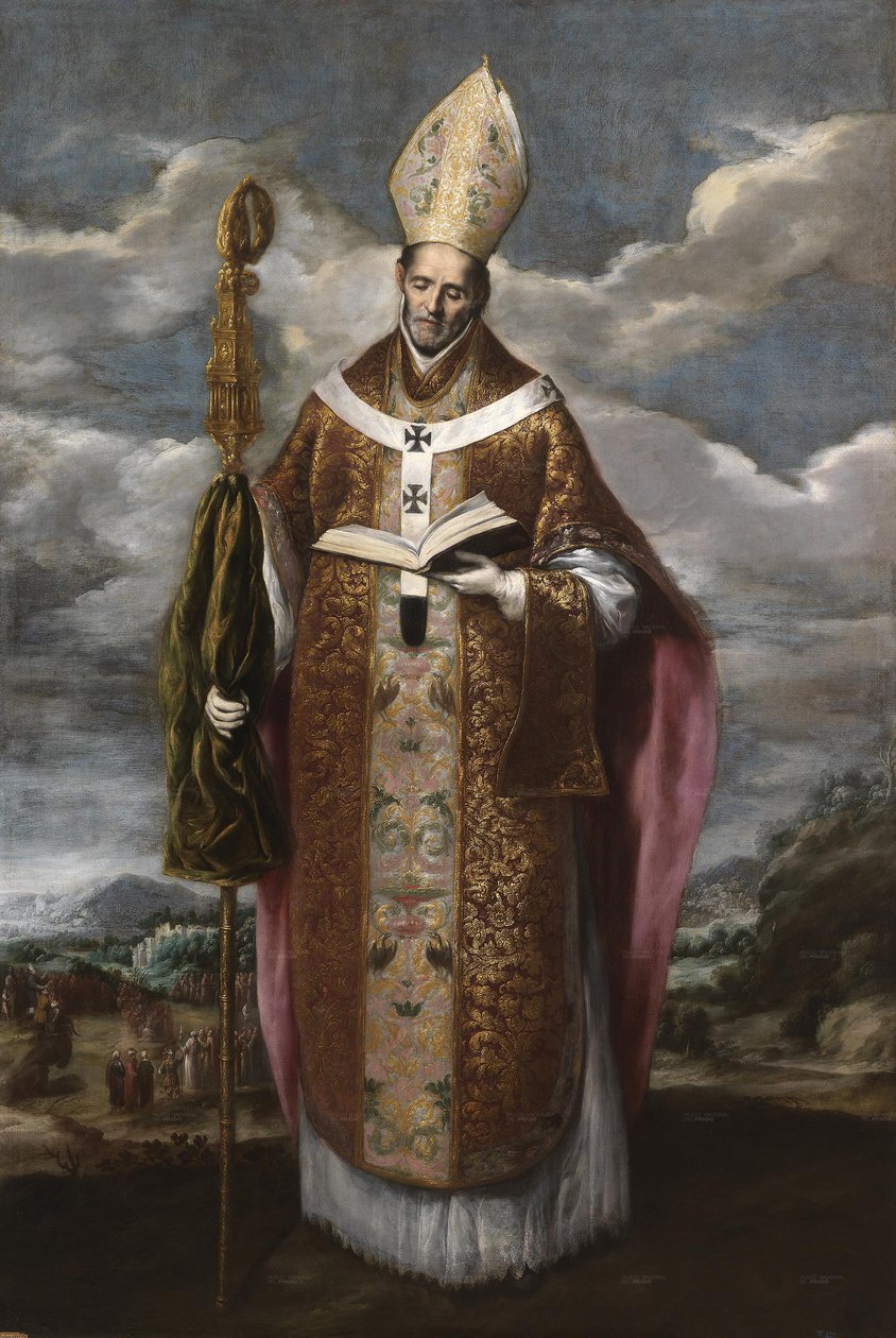 San Ildefonso autorstwa El Greco