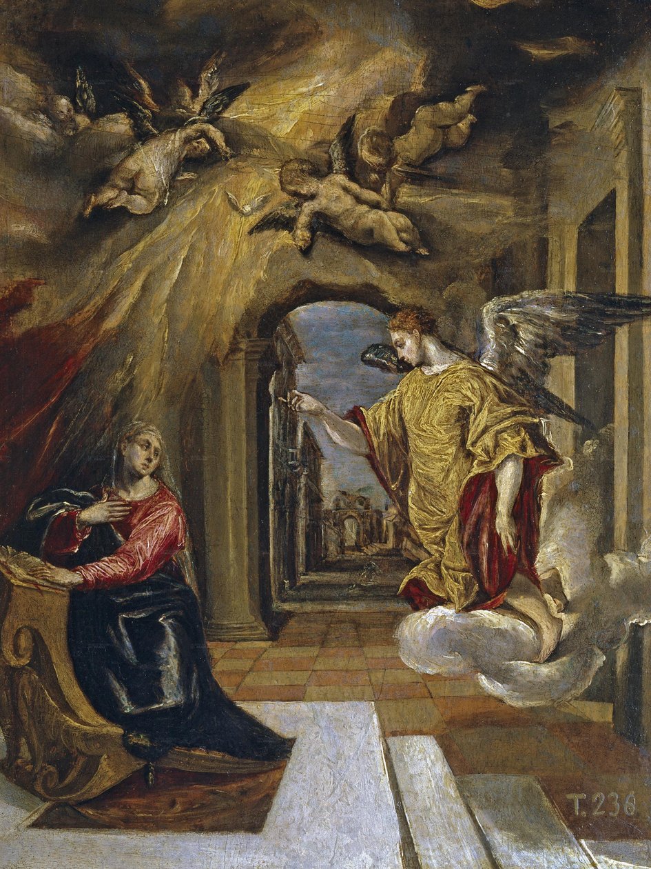 Zwiastowanie autorstwa El Greco