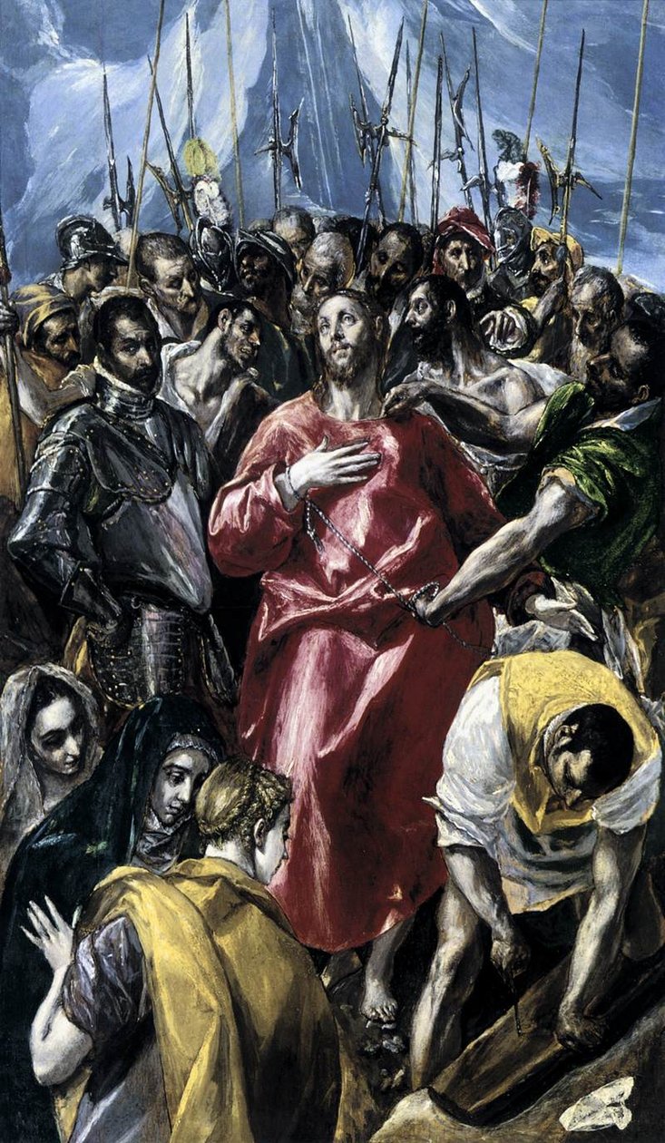 Rozbieranie się Chrystusa autorstwa El Greco