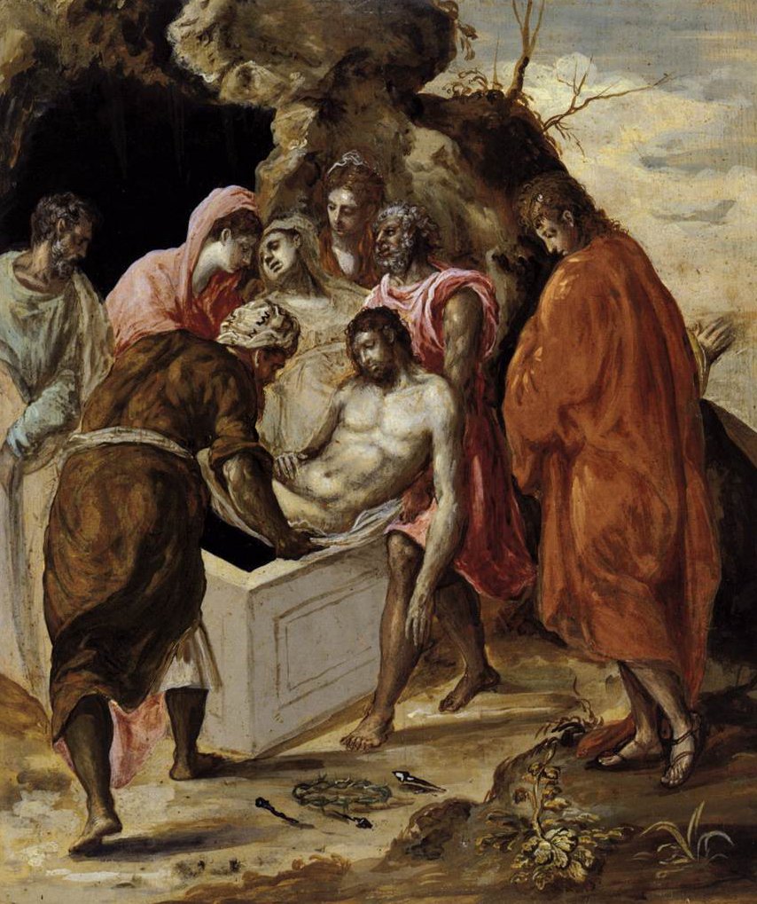Złożenie do grobu Chrystusa autorstwa El Greco