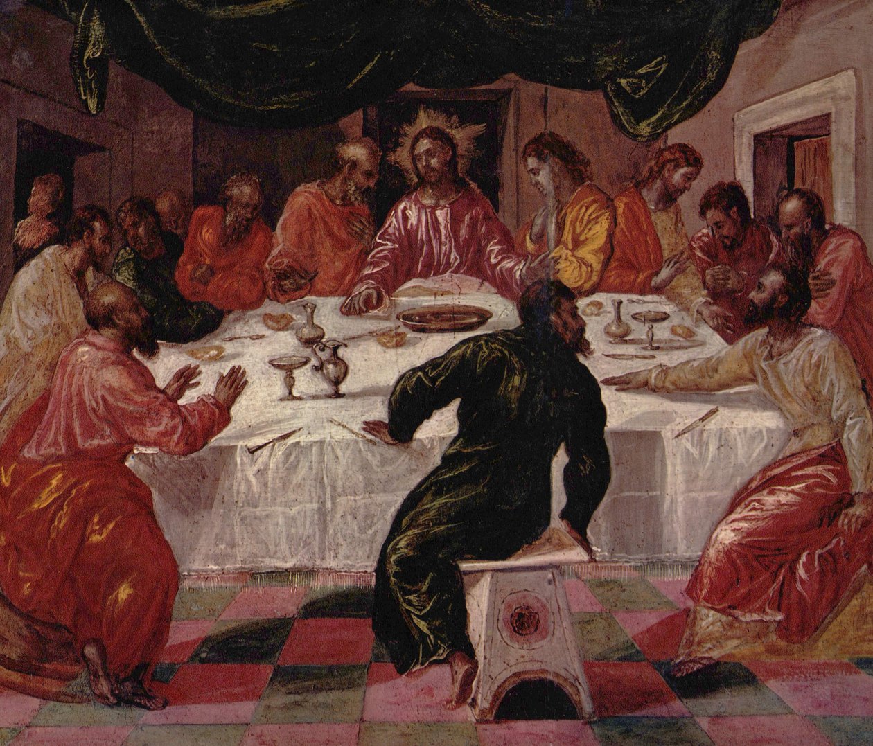 Ostatnia Wieczerza autorstwa El Greco