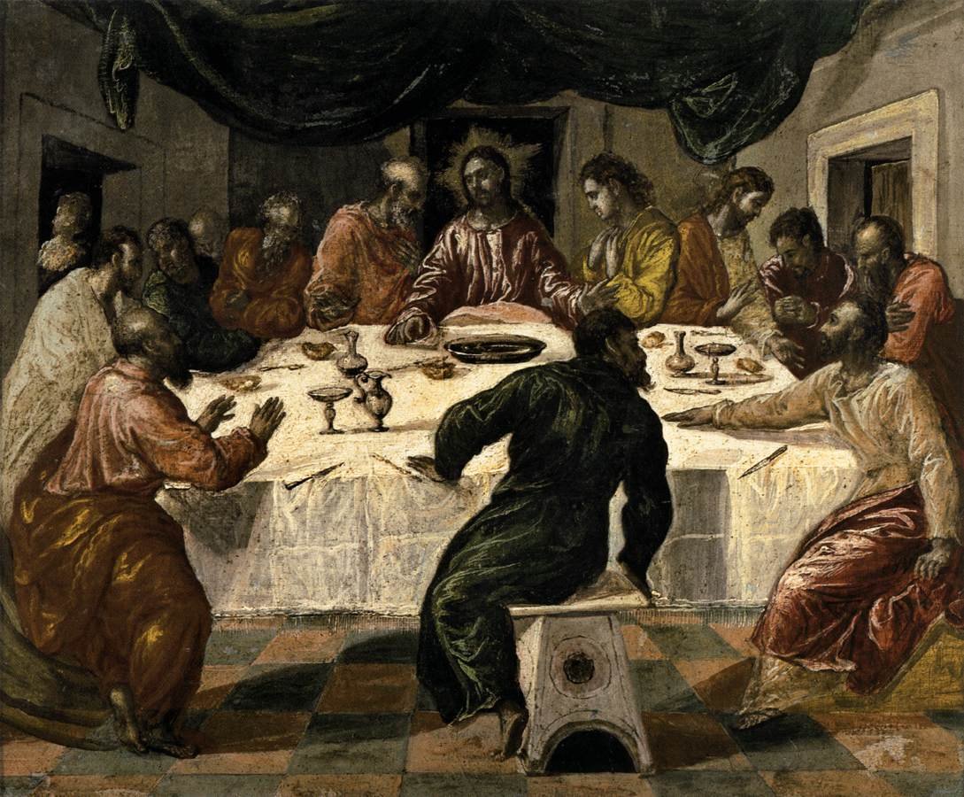 Ostatnia Wieczerza autorstwa El Greco