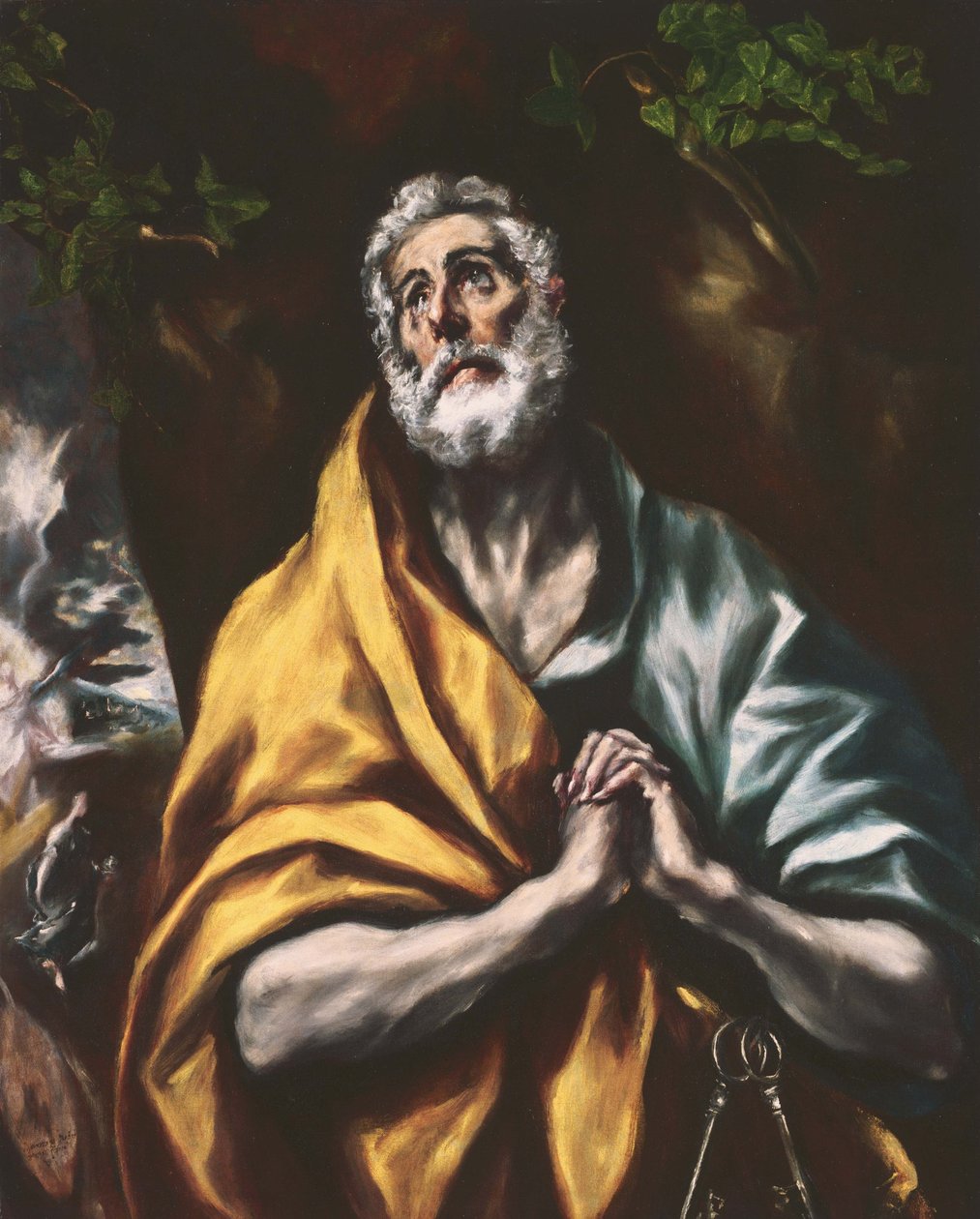 Skruszony św. Piotr autorstwa El Greco