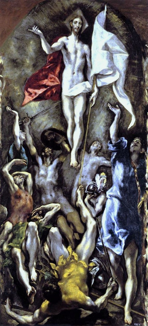 Zmartwychwstanie autorstwa El Greco