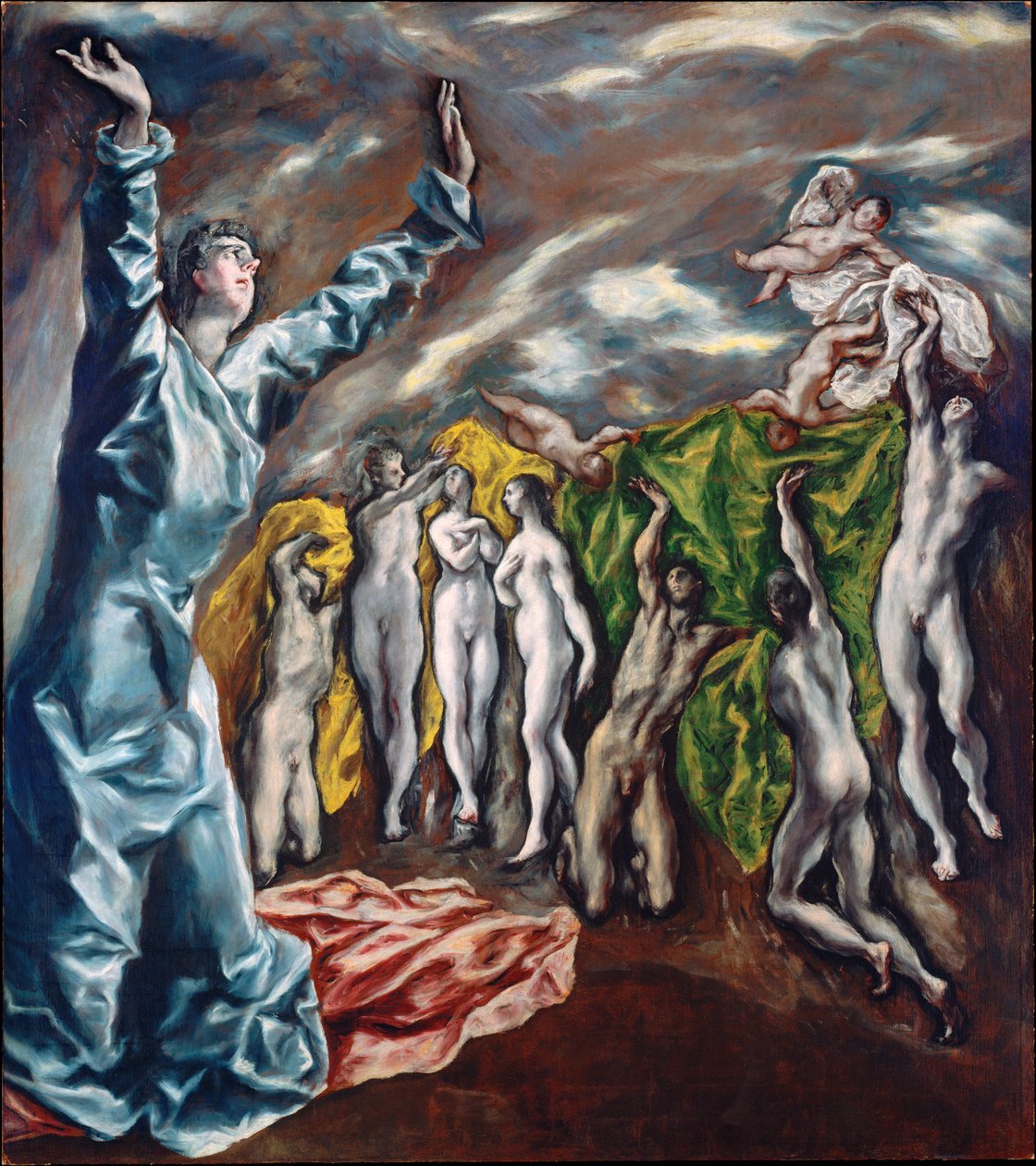 Wizja św. Jana autorstwa El Greco
