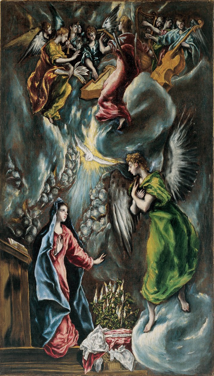Zwiastowanie autorstwa El Greco