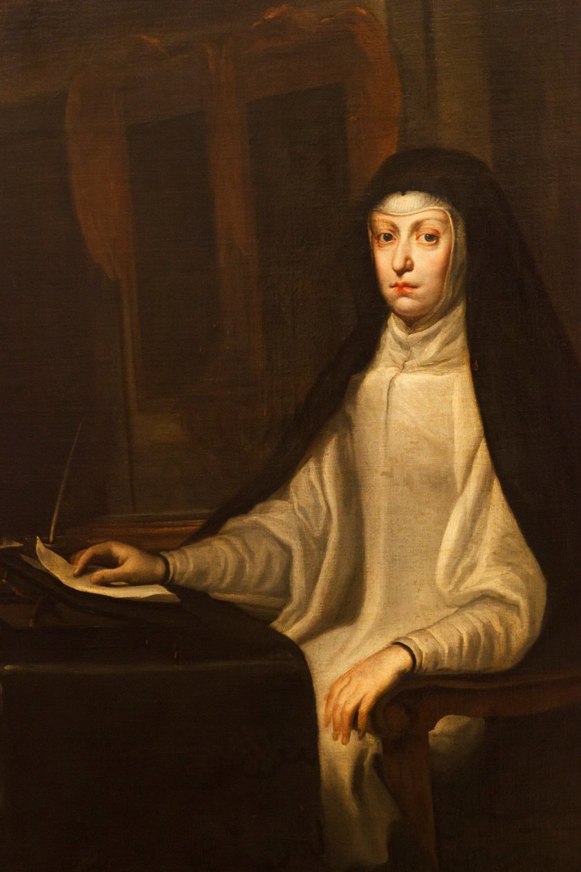 Mariana Austriacka (więcej) autorstwa Don Juan Carreno de Miranda