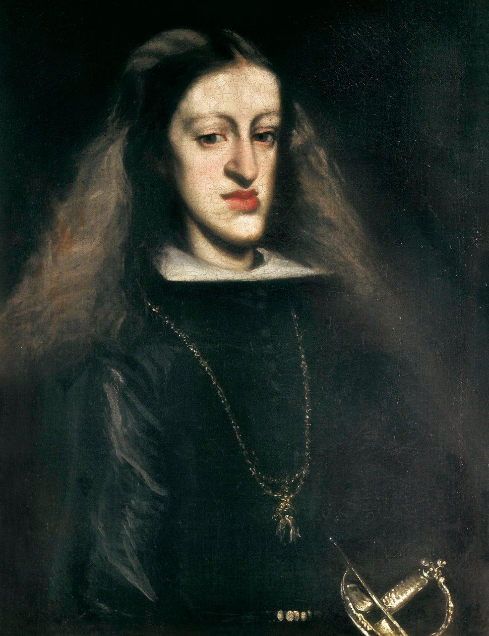 Portret Karola II z Hiszpanii (1661-1700) autorstwa Don Juan Carreno de Miranda