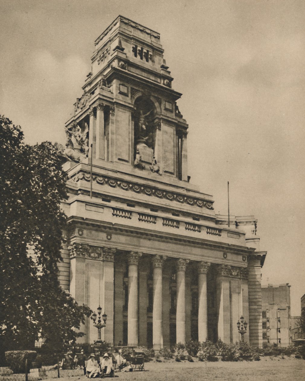Siedziba Zarządu Portu Londyńskiego w Tower Hill, ok. 1935. autorstwa Donald McLeish