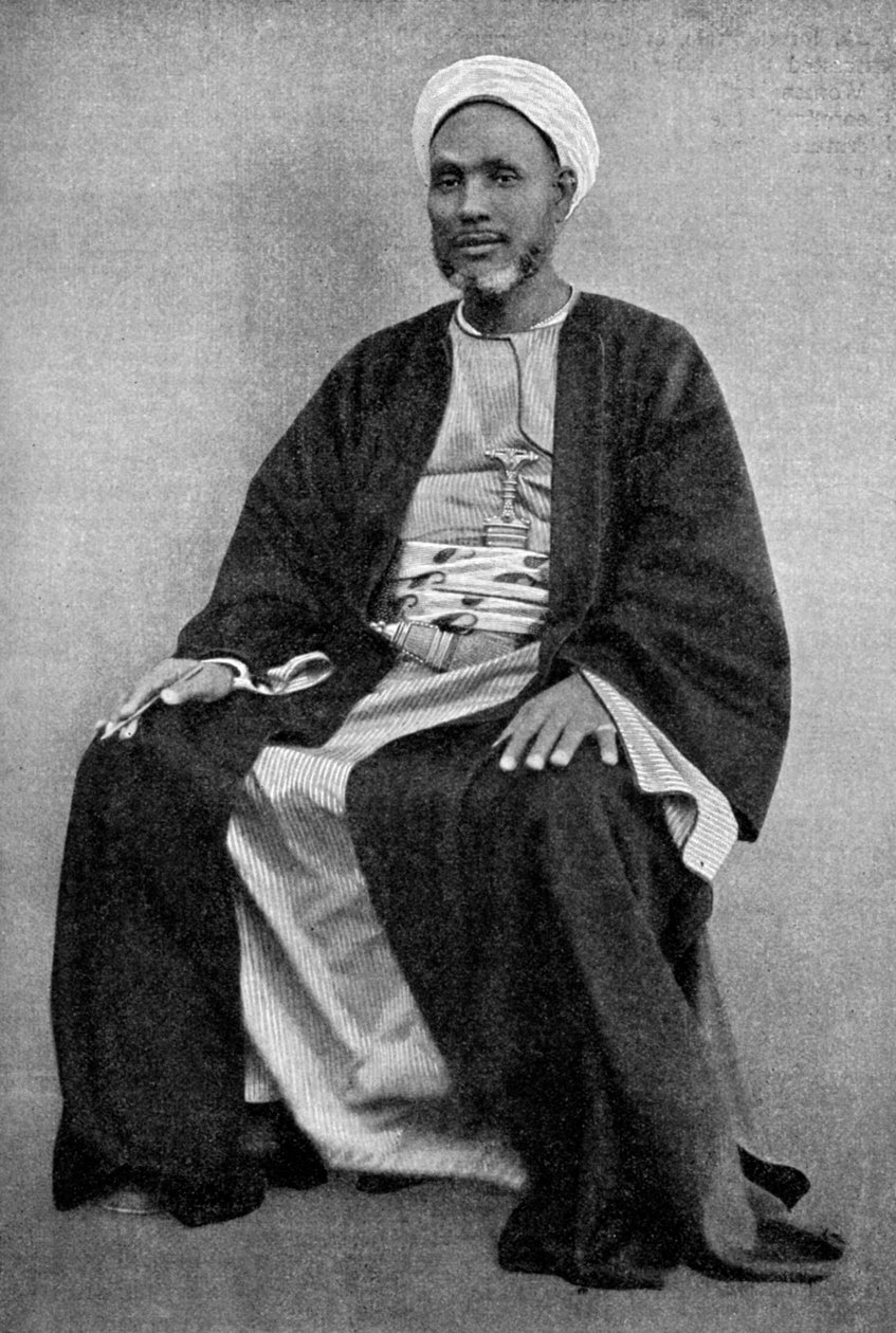 Seyid, Mustapha el Idrisi, południowa Arabia, 1922. autorstwa Donald McLeish