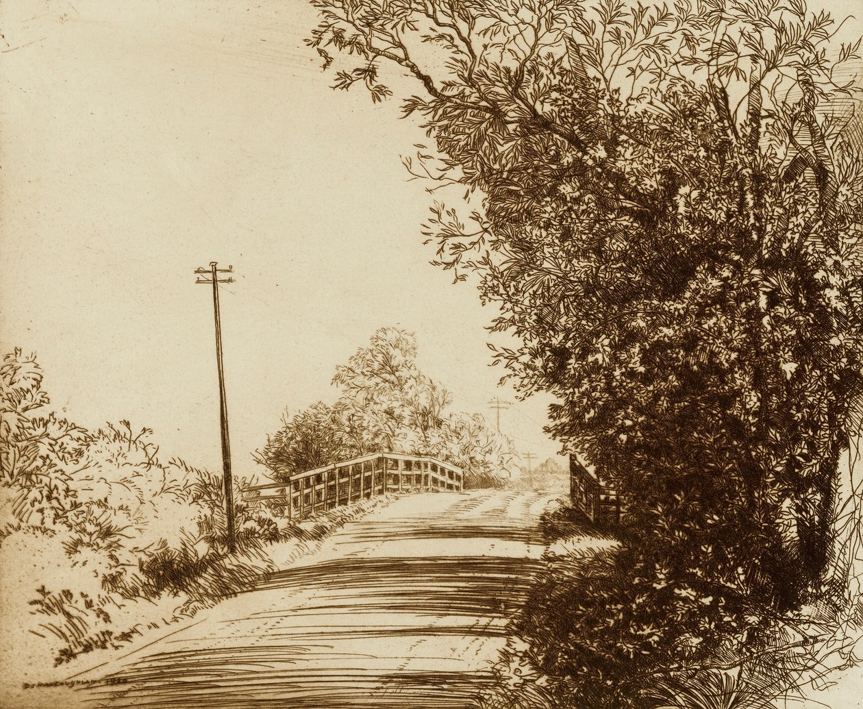 Iden Roadside autorstwa Donald Shaw MacLaughlan