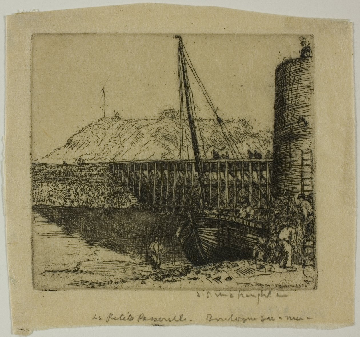 Brama, Boulogne autorstwa Donald Shaw MacLaughlan