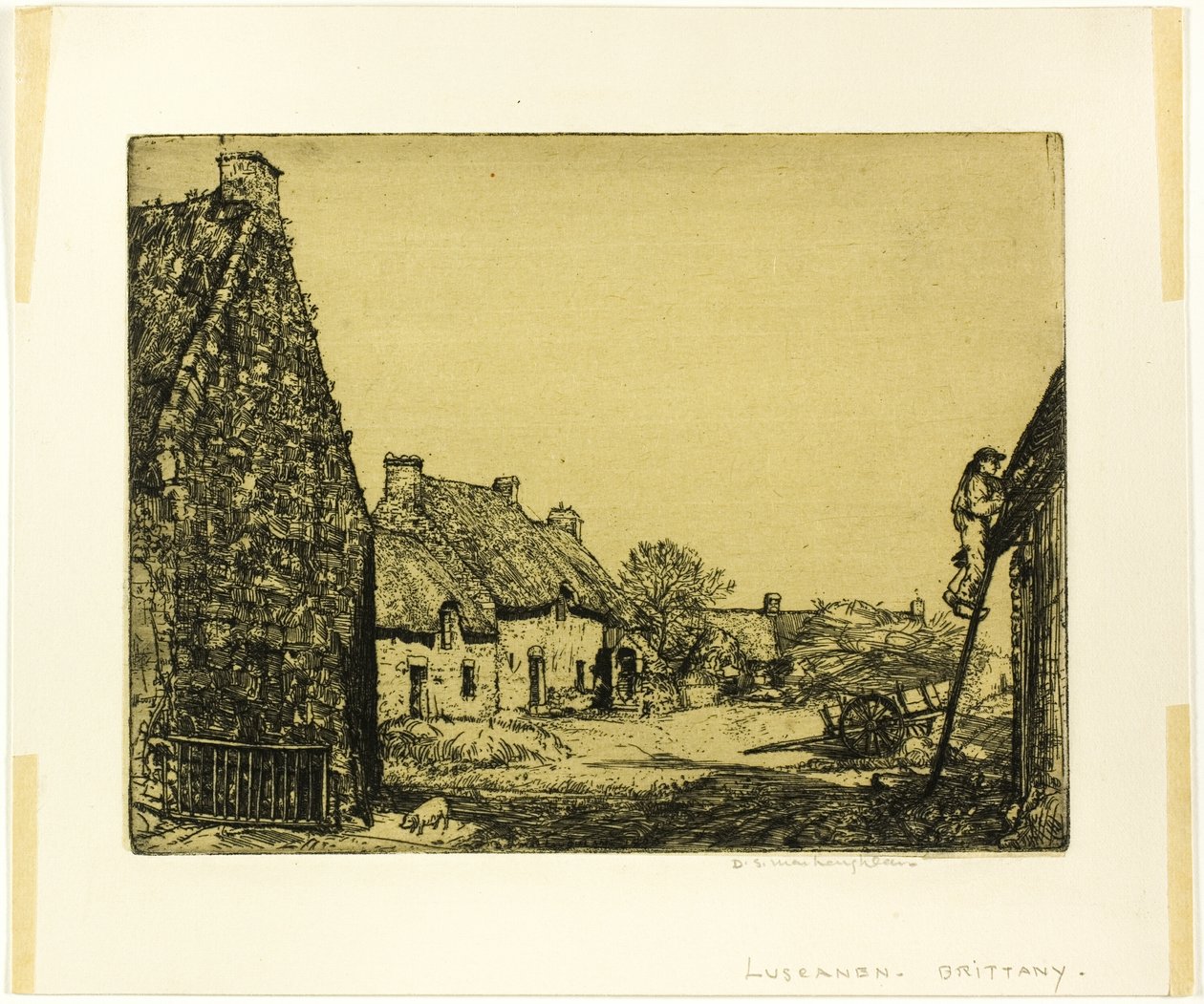 Luscanen, Bretania autorstwa Donald Shaw MacLaughlan