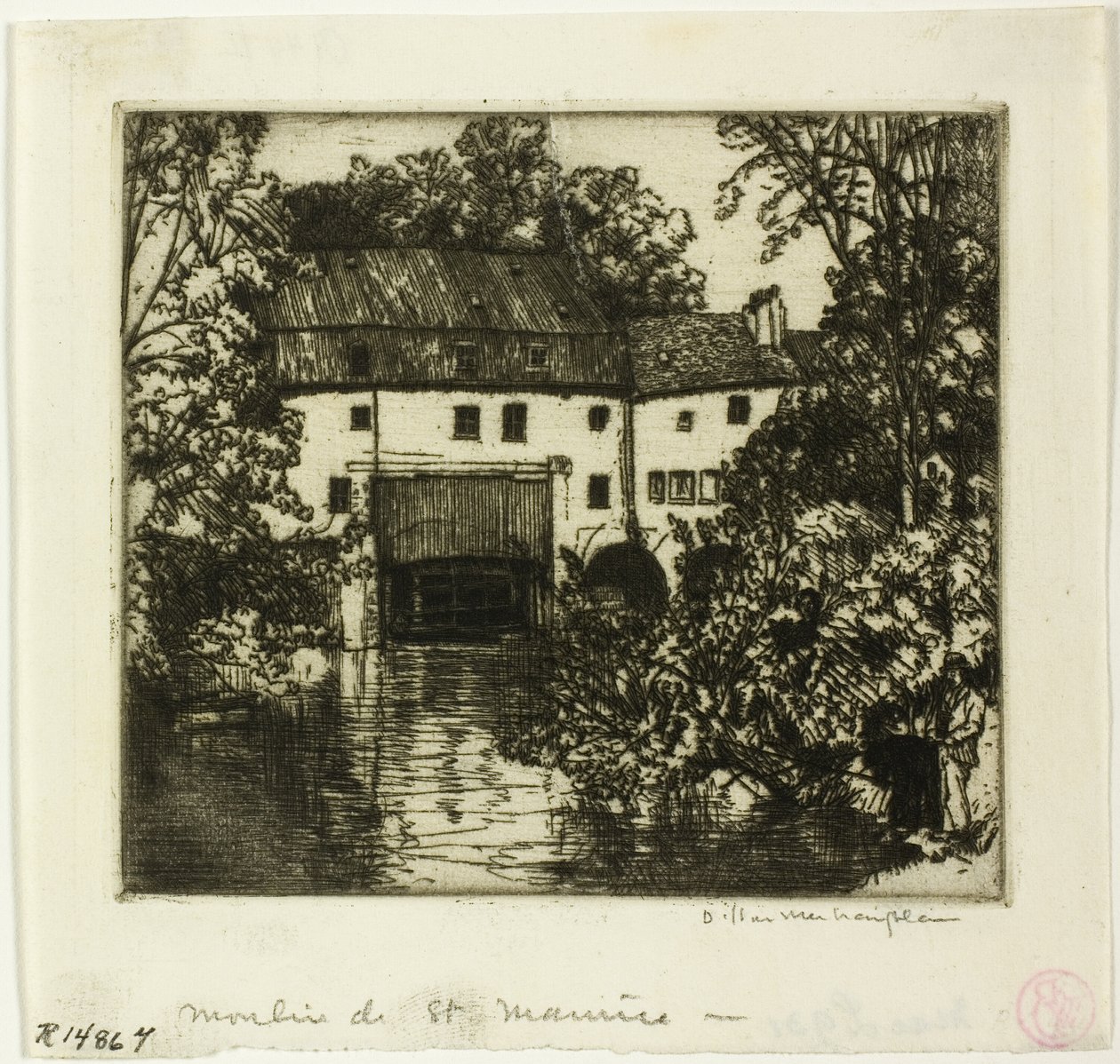 Moulin St. Maurice autorstwa Donald Shaw MacLaughlan