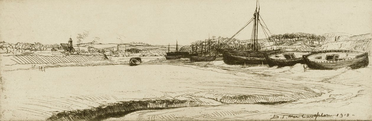 Na Hayle autorstwa Donald Shaw MacLaughlan