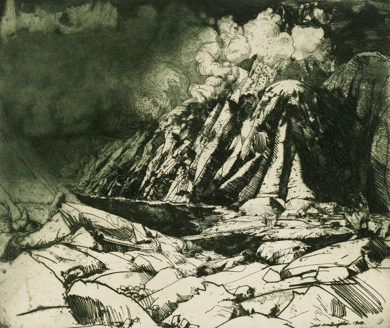 Grimsel, autorstwa Donald Shaw MacLaughlan