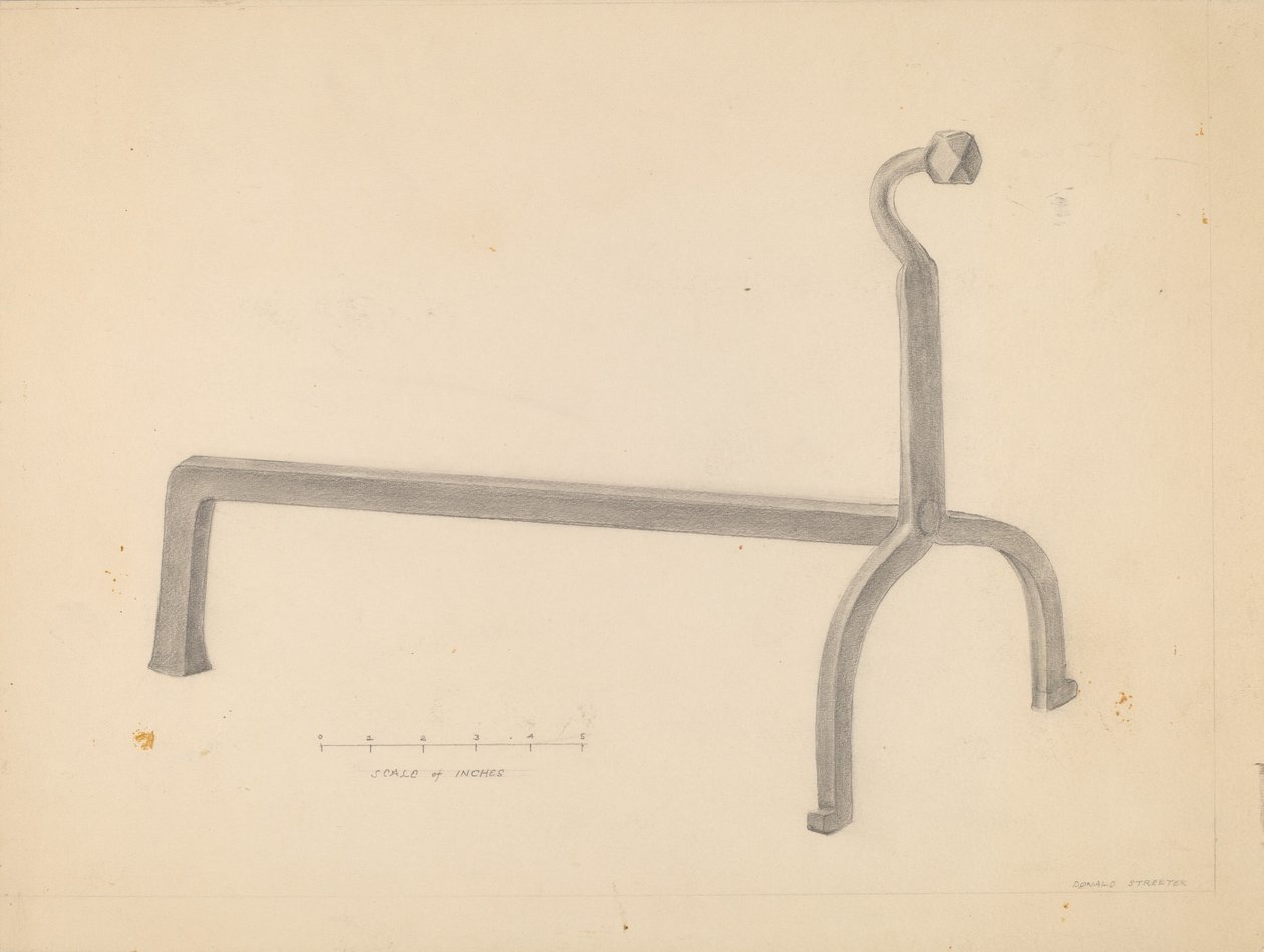 andiron autorstwa Donald Streeter