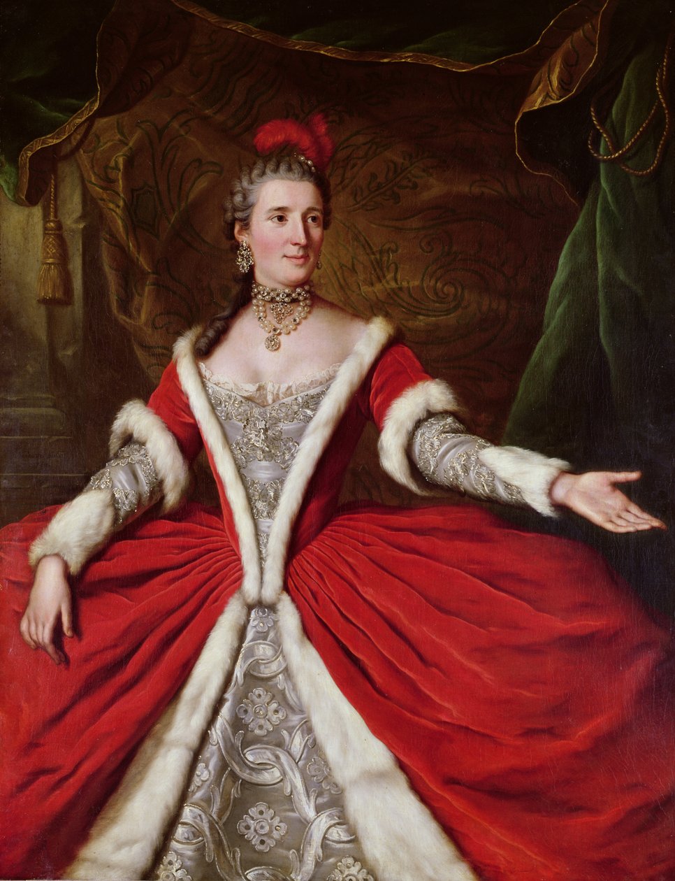 Mademoiselle Dumesnil (1713-1803) autorstwa Donat Nonotte