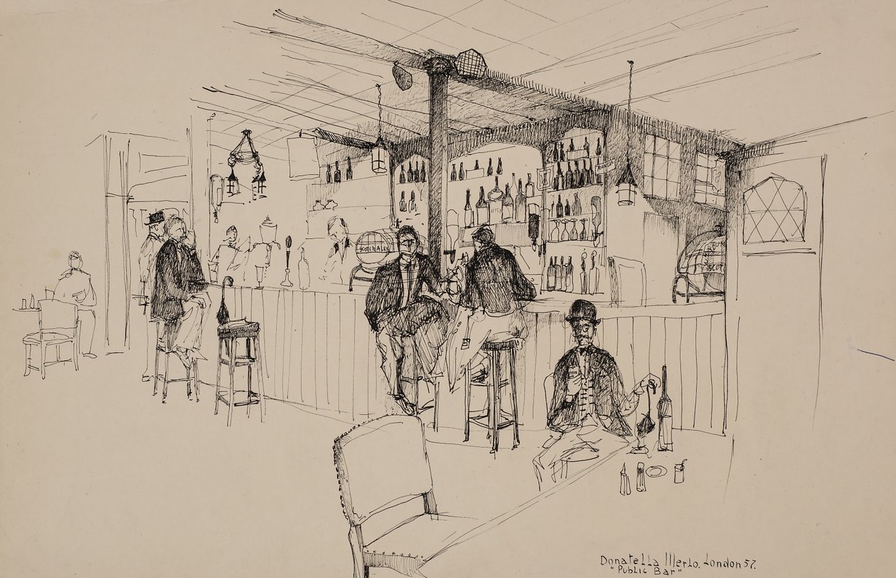 Bar publiczny autorstwa Donatella Merlo