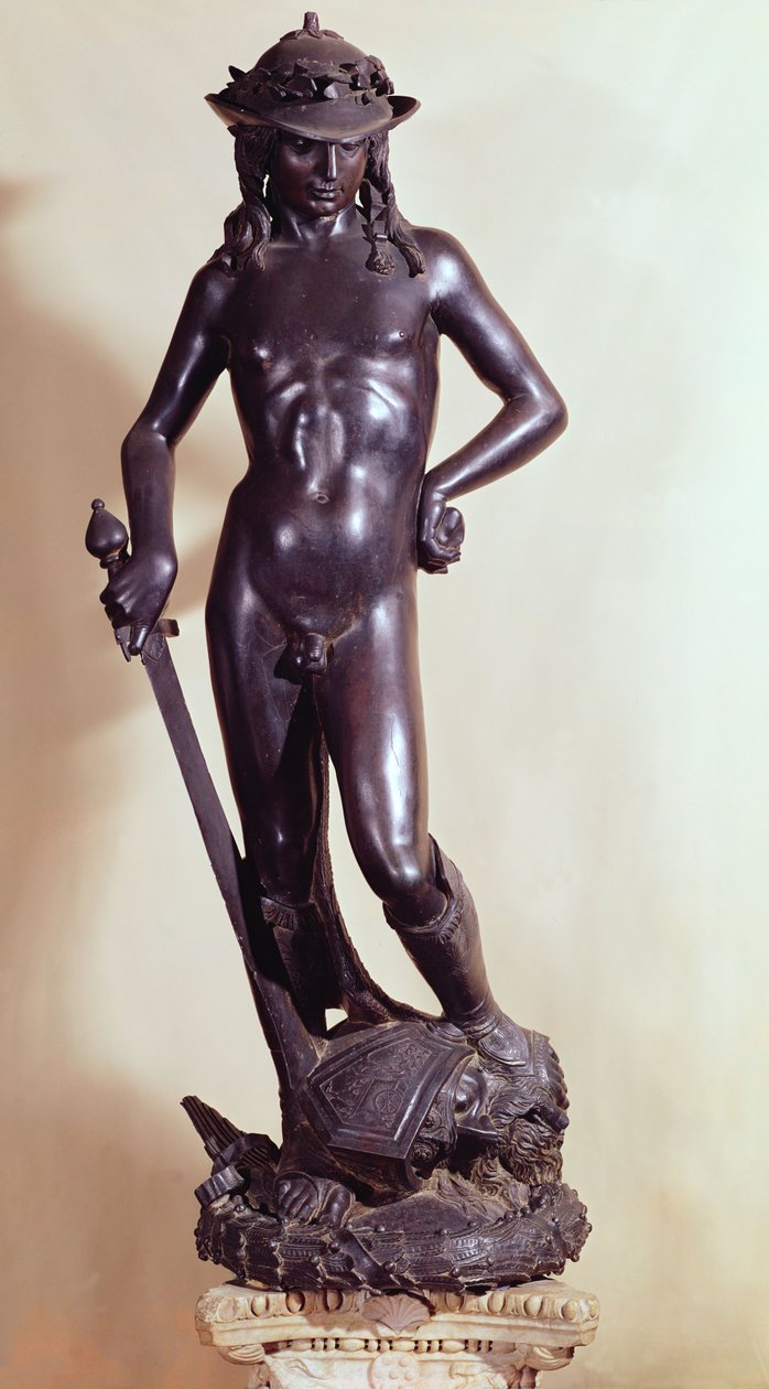 Dawid, ok. 1440 (brąz) autorstwa Donatello