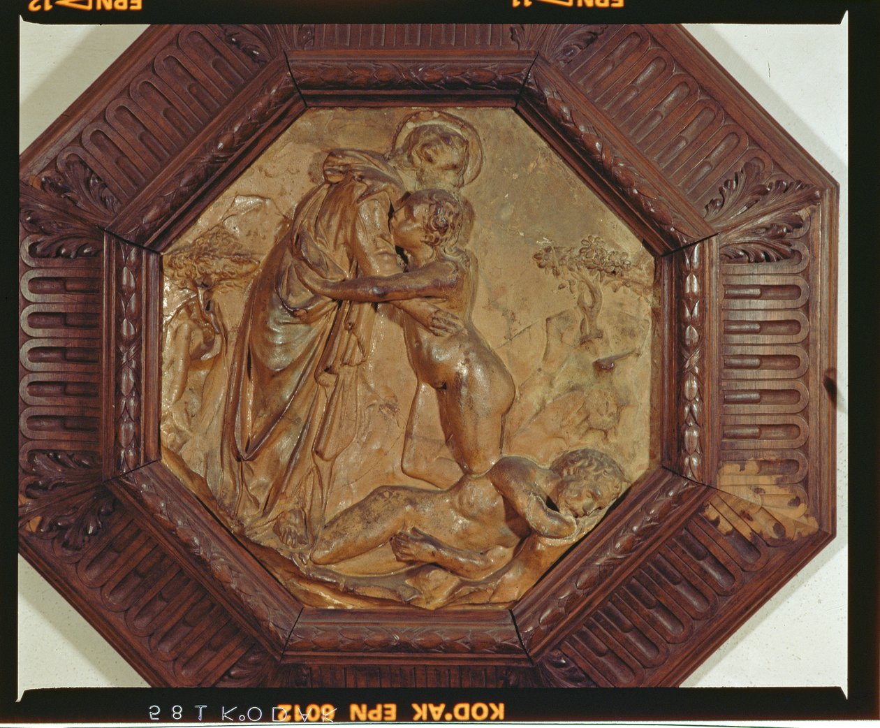 Stworzenie Ewy (glazurowana terakota) autorstwa Donatello
