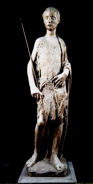 Św. Jan Chrzciciel (marmur) autorstwa Donatello