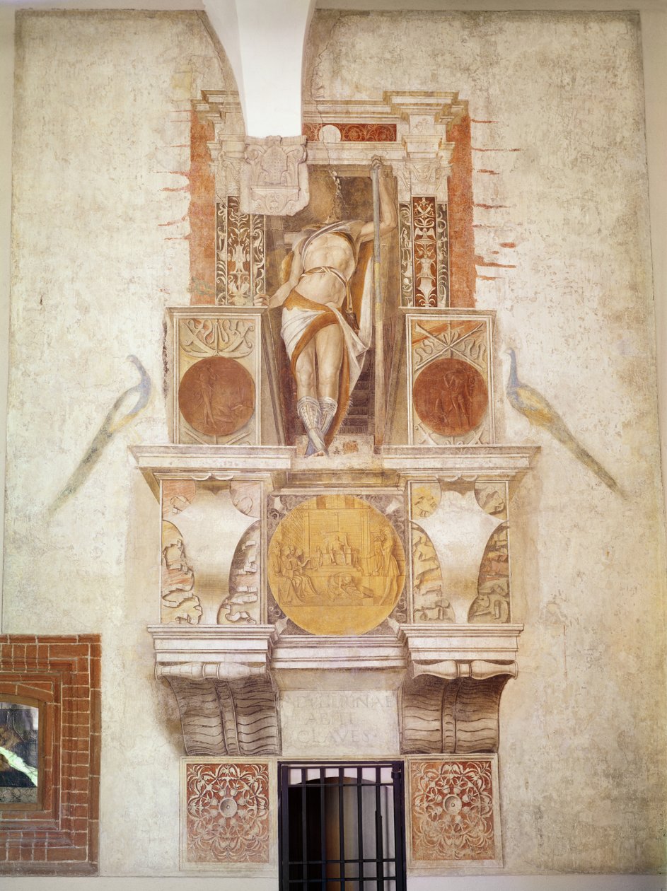 Argus Panoptes, w Rocchetta autorstwa Donato Bramante