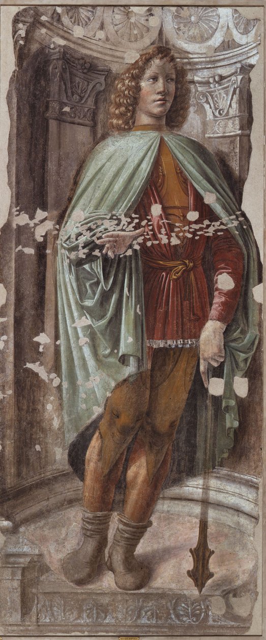 Mężczyzna z maczugą Mężczyzna z maczugą, ok. 1487-1488 autorstwa Donato Bramante