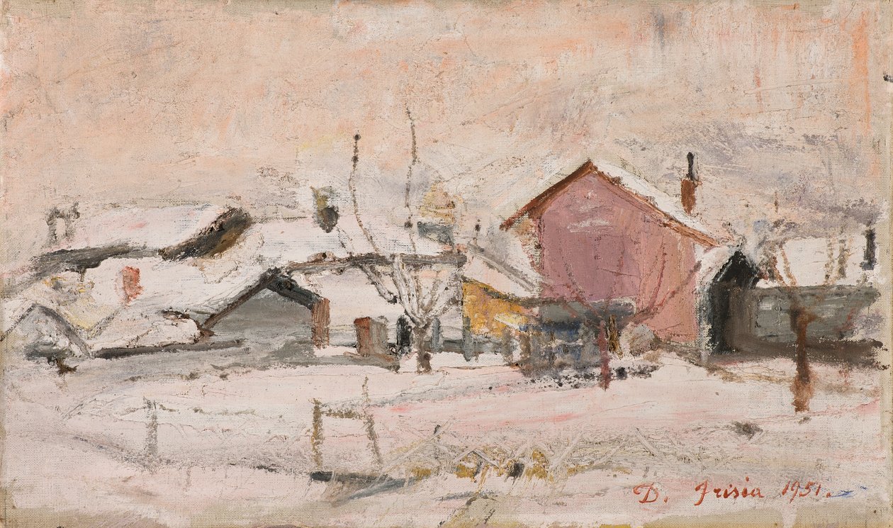 Burza w Bardonecchia autorstwa Donato Frisia