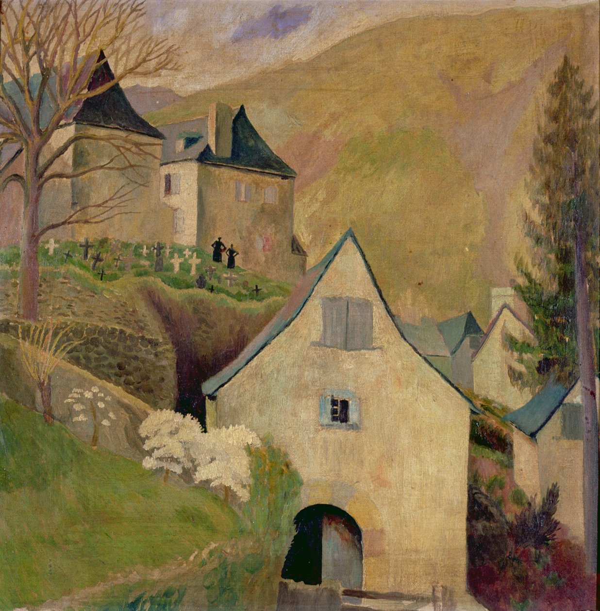 Kościół Górski, Larrau autorstwa Dora Carrington