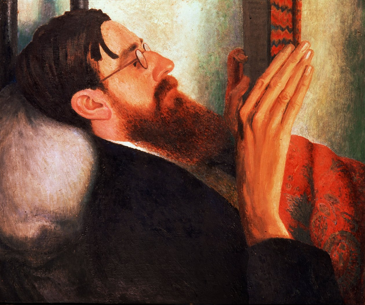 Lytton Strachey (1880-1932) 1916 autorstwa Dora Carrington