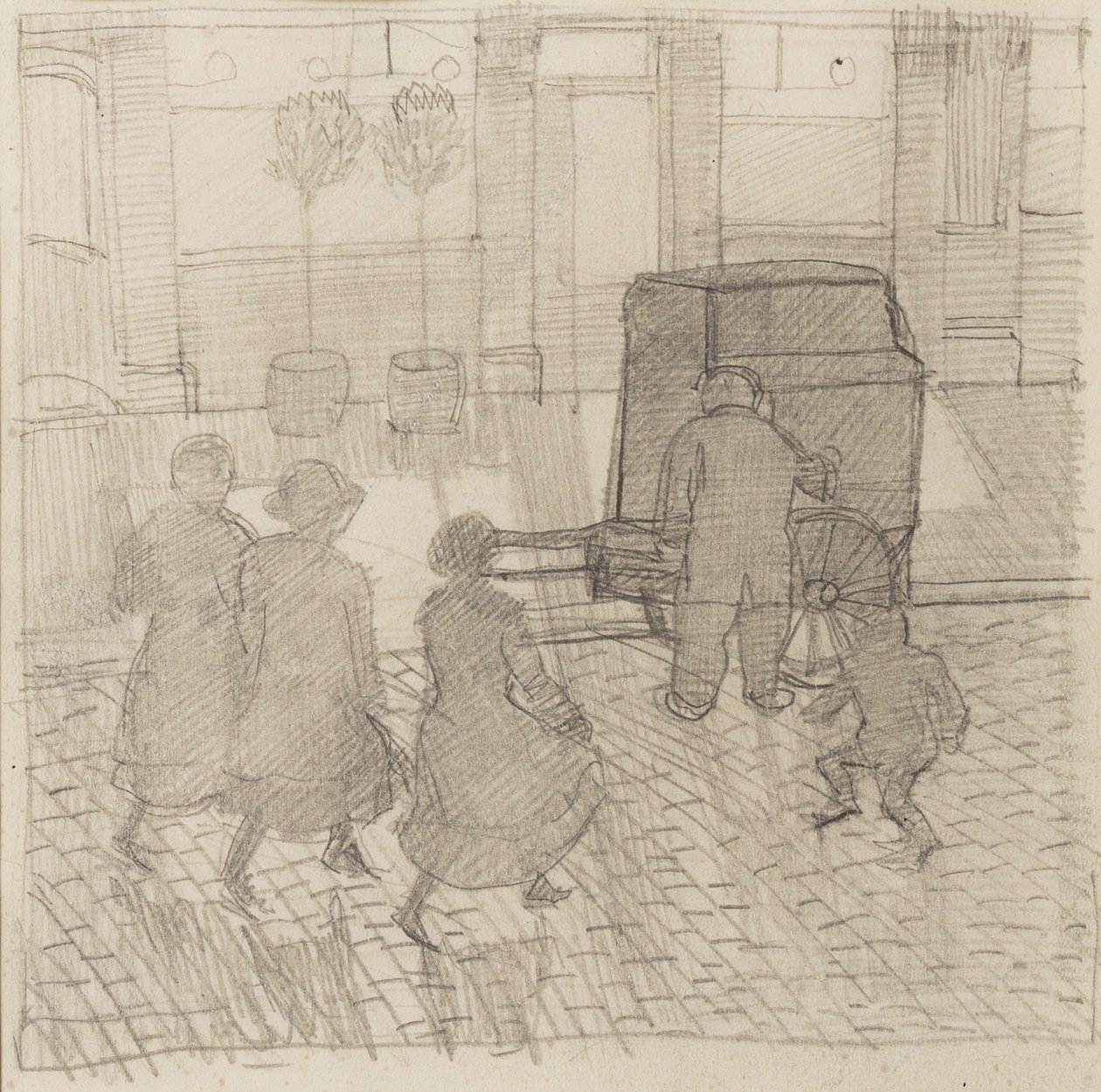 Szlifierz organów, ok. 1914 autorstwa Dora Carrington