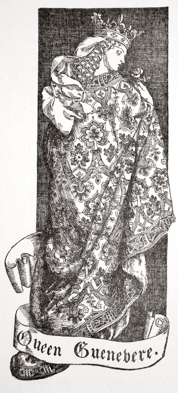„Królowa Gienevera”, 1905. autorstwa Dora Curtis