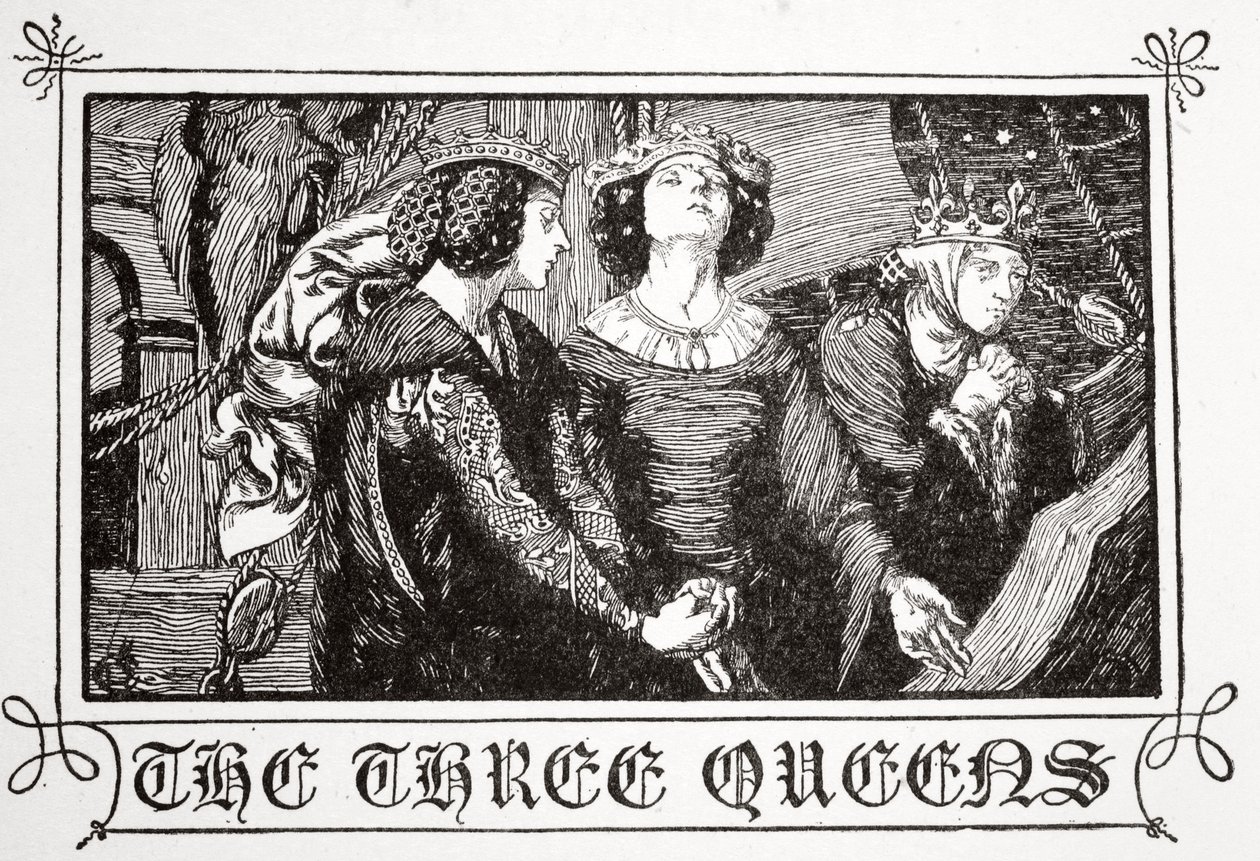 „Trzy Królowe”, 1905. autorstwa Dora Curtis